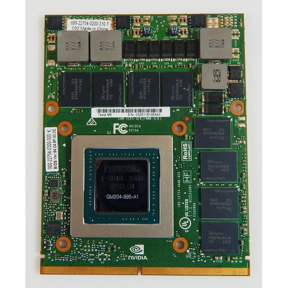 HP Quadro M3000M 4GB GDDR5 MXM Video 806269-001 N16E-Q1-A1 HP Quadro M3000M 4GB GDDR5 MXM Video 806269-001 N16E-Q1-A1